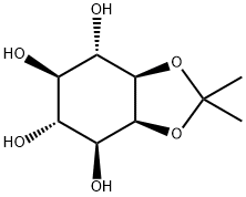 D-myo-Inositol, 1,2-O-(1-methylethylidene)- Structure