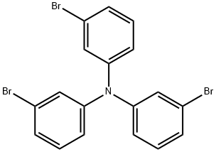 Benzenamine, 3-bromo-N,N-bis(3-bromophenyl)- Structure