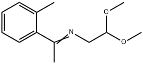 Ethanamine, 2,2-dimethoxy-N-[1-(2-methylphenyl)ethylidene]- Structure