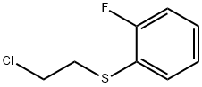 1-[(2-chloroethyl)sulfanyl]-2-fluorobenzene Structure