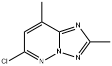 [1,2,4]Triazolo[1,5-b]pyridazine, 6-chloro-2,8-dimethyl- 구조식 이미지