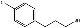 Benzenepropanethiol, 4-chloro- Structure