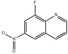 Quinoline, 8-fluoro-6-nitro- Structure