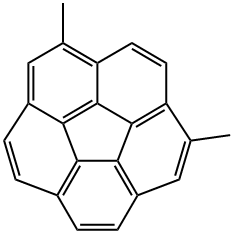 Dibenzo[ ghi , mno ]fluoranthene, 1,8-dimethyl- Structure