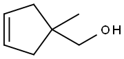 3-Cyclopentene-1-methanol, 1-methyl- Structure