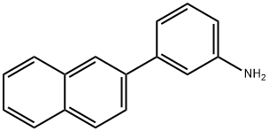 Benzenamine, 3-(2-naphthalenyl)- 구조식 이미지