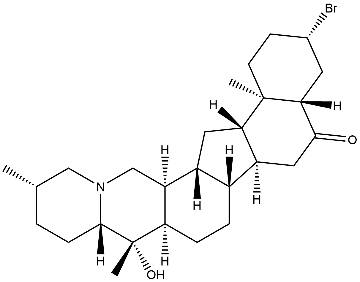 3-BETA-BROMO-IMPERIALINE Structure