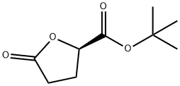 2-Furancarboxylic acid, tetrahydro-5-oxo-, 1,1-dimethylethyl ester, (R)- (9CI) Structure