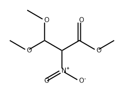 Propanoic acid, 3,3-dimethoxy-2-nitro-, methyl ester Structure