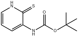 Carbabic acid, (1,2-dihydro-2-thioxo-3-pyridinyl)-1,1-dimethyl ethyl ester Structure