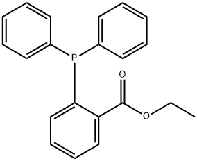 Benzoic acid, 2-(diphenylphosphino)-, ethyl ester Structure