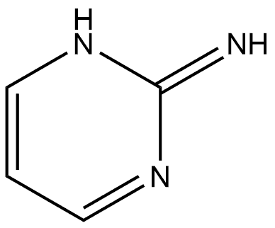 2(1H)-피리미딘이민,(Z)-(9CI) 구조식 이미지