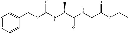 Glycine, N-[(phenylmethoxy)carbonyl]-D-alanyl-, ethyl ester 구조식 이미지