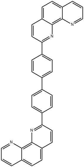 1,10-Phenanthroline, 2,2'-[1,1'-biphenyl]-4,4'-diylbis- Structure