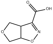 Furo[3,4-d]isoxazole-3-carboxylic acid, 3a,4,6,6a-tetrahydro- 구조식 이미지