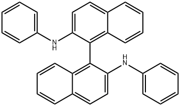 [1,1'-Binaphthalene]-2,2'-diamine, N2,N2'-diphenyl- Structure