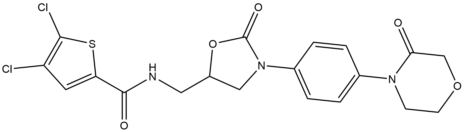 Rivaroxaban Impurity 36 Structure