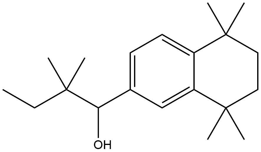 α-(1,1-Dimethylpropyl)-5,6,7,8-tetrahydro-5,5,8,8-tetramethyl-2-naphthaleneme... Structure