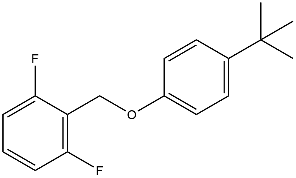 2-[[4-(1,1-Dimethylethyl)phenoxy]methyl]-1,3-difluorobenzene Structure