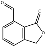 4-Isobenzofurancarboxaldehyde, 1,3-dihydro-3-oxo- Structure