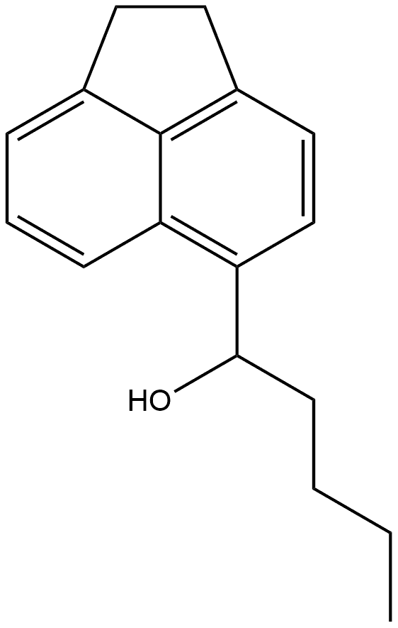 α-Butyl-1,2-dihydro-5-acenaphthylenemethanol Structure