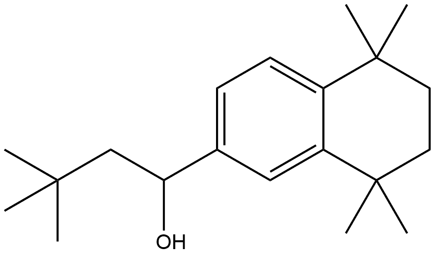 α-(2,2-Dimethylpropyl)-5,6,7,8-tetrahydro-5,5,8,8-tetramethyl-2-naphthaleneme... Structure