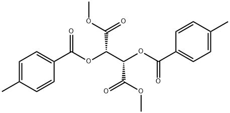 1,4-dimethyl (2S,3S)-2,3-bis[(4-methylphenyl)carbonyloxy]butanedioate Structure