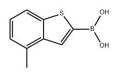 Boronic acid, B-(4-methylbenzo[b]thien-2-yl)- Structure