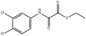 Acetic acid, 2-[(3,4-dichlorophenyl)amino]-2-oxo-, ethyl ester Structure