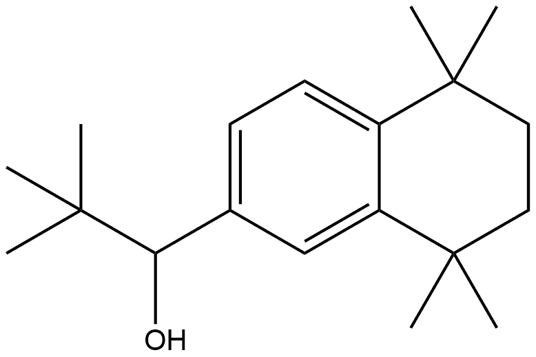 α-(1,1-Dimethylethyl)-5,6,7,8-tetrahydro-5,5,8,8-tetramethyl-2-naphthalenemet... Structure