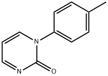 2(1H)-Pyrimidinone, 1-(4-methylphenyl)- 구조식 이미지