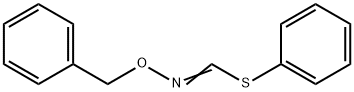 Methanimidothioic acid, N-(phenylmethoxy)-, phenyl ester Structure