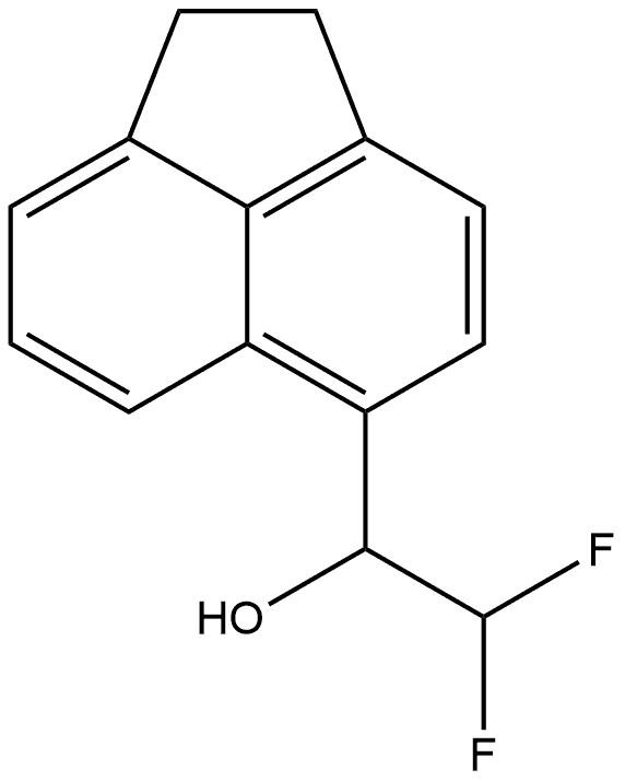 α-(Difluoromethyl)-1,2-dihydro-5-acenaphthylenemethanol Structure