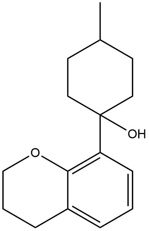 1-(chroman-8-yl)-4-methylcyclohexanol Structure