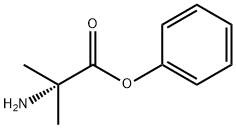 Alanine, 2-methyl-, phenyl ester Structure