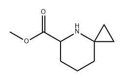 4-Azaspiro[2.5]octane-5-carboxylic acid, methyl ester Structure