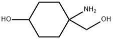 Cyclohexanemethanol, 1-amino-4-hydroxy- Structure