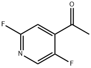 1-(2,5-difluoropyridin-4-yl)ethan-1-one Structure