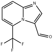 5-(Trifluoromethyl)imidazo[1,2-a]pyridine-3-carbaldehyde 구조식 이미지