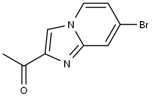 1-{7-bromoimidazo[1,2-a]pyridin-2-yl}ethan-1-one Structure