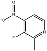 3-Fluoro-2-methyl-4-nitropyridine Structure