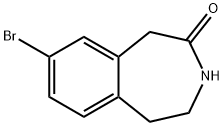 8-bromo-1,3,4,5-tetrahydro-2H-benzo[d]azepin-2-one Structure