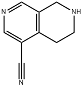 5,6,7,8-Tetrahydro-2,7-naphthyridine-4-carbonitrile Structure