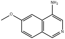 4-Isoquinolinamine, 6-methoxy- Structure