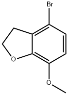 Benzofuran, 4-bromo-2,3-dihydro-7-methoxy- 구조식 이미지