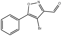 4-bromo-5-phenyl-1,2-oxazole-3-carbaldehyde Structure