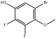 5-Bromo-2,3-difluoro-4-methoxyphenol Structure