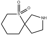 6-Thia-2-azaspiro[4.5]decane 6,6-dioxide 구조식 이미지