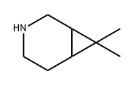 3-Azabicyclo[4.1.0]heptane, 7,7-dimethyl- Structure