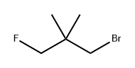 Propane, 1-bromo-3-fluoro-2,2-dimethyl- 구조식 이미지